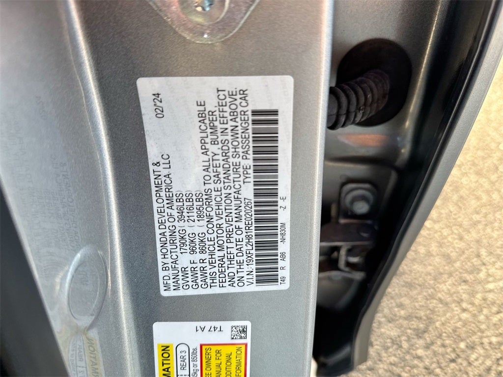 2024 Honda Civic Sport