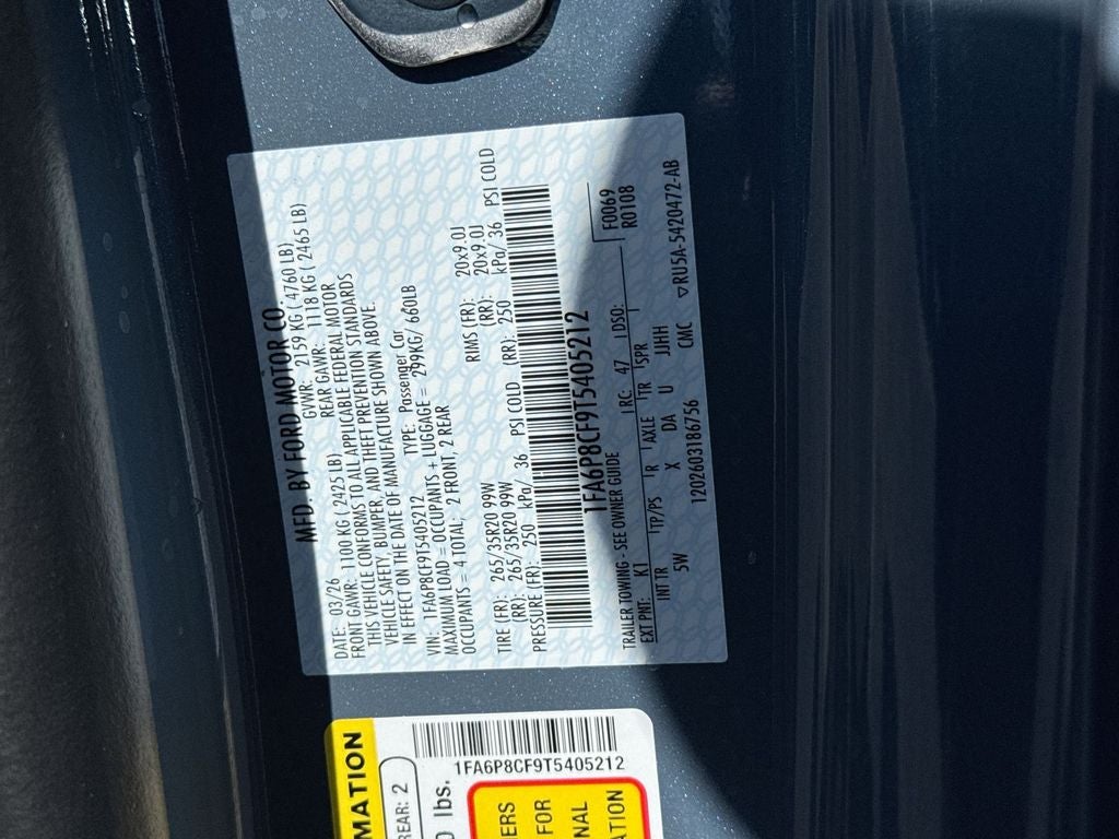 2026 Ford Mustang GT Premium