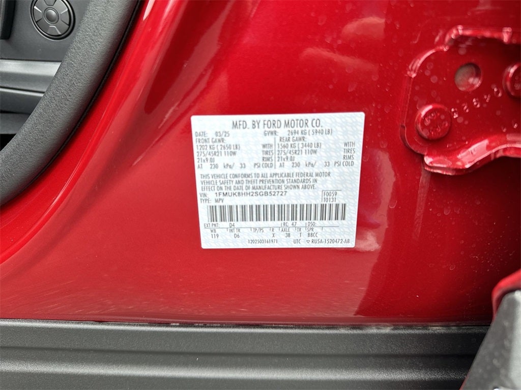 2025 Ford Explorer Platinum