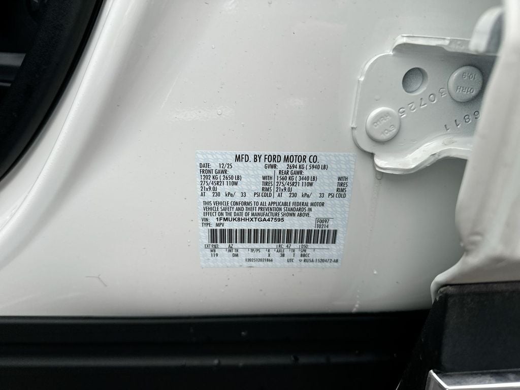 2026 Ford Explorer Platinum