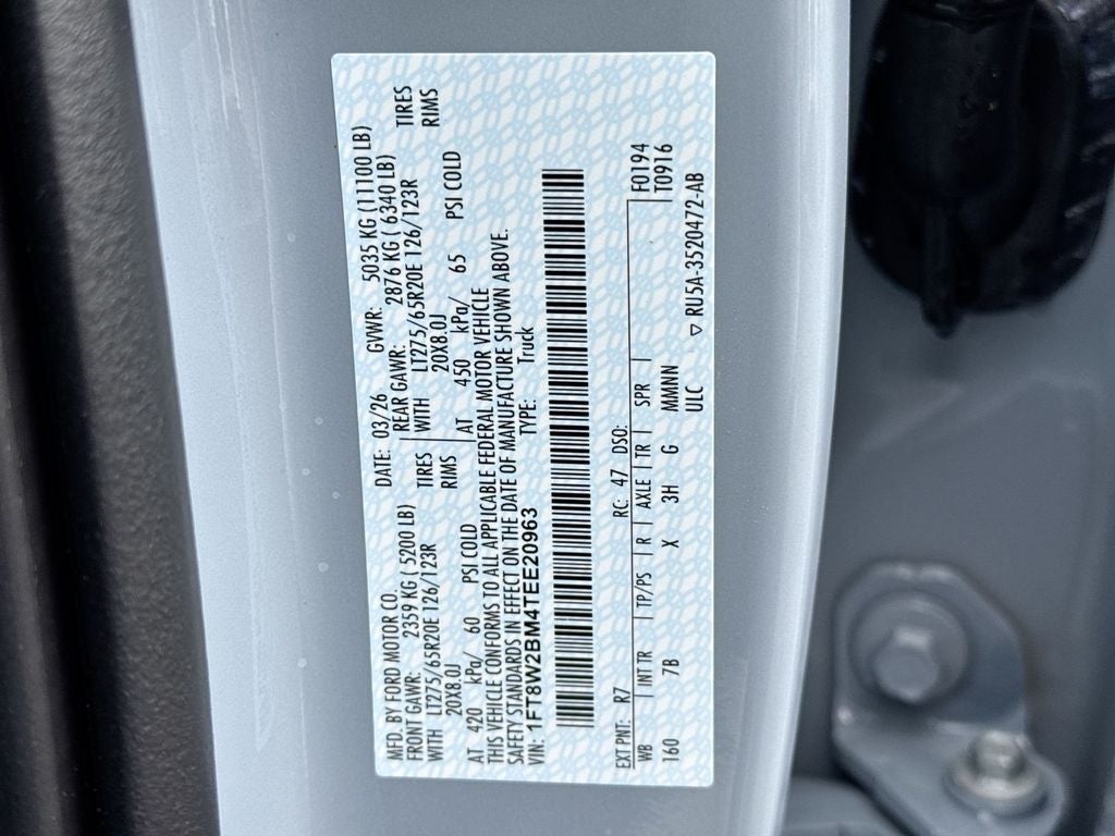 2026 Ford F-250SD Platinum