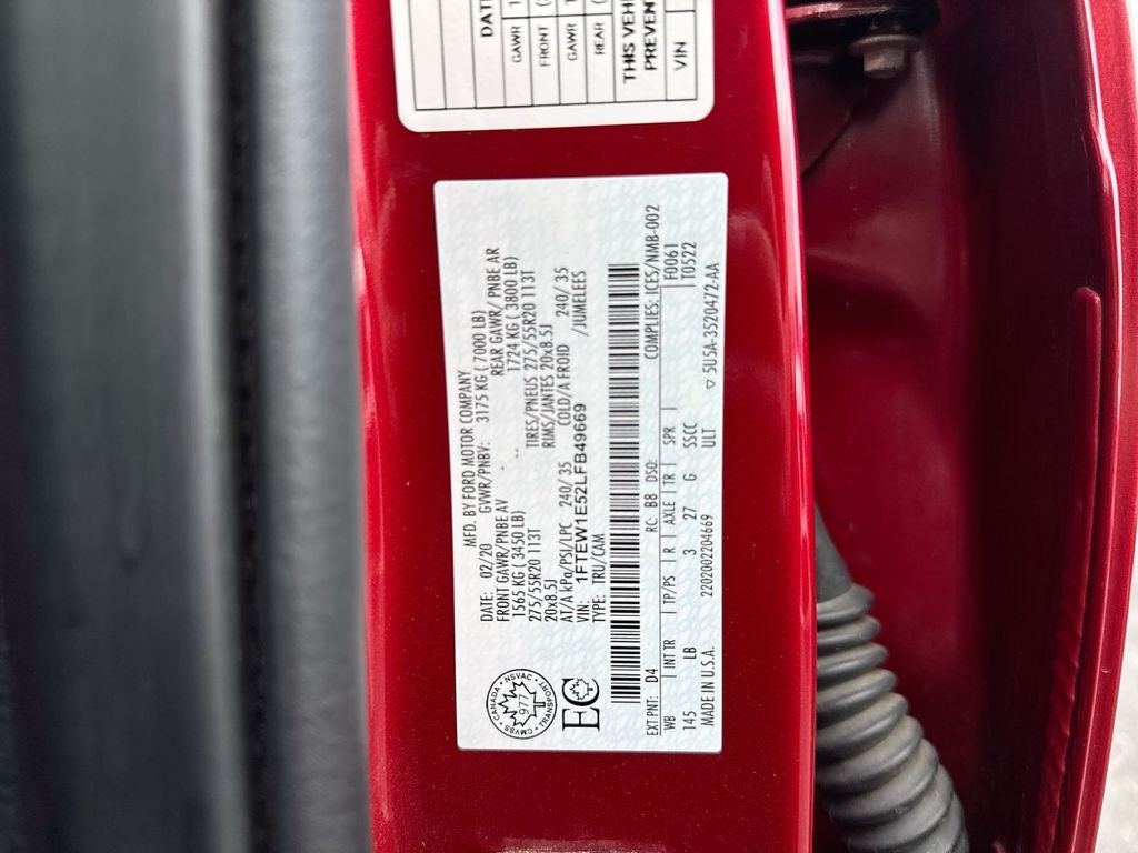 2020 Ford F-150 Lariat