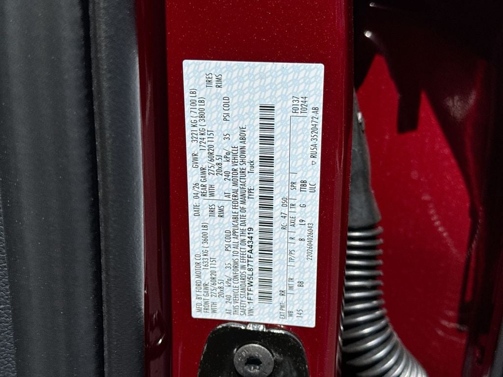 2026 Ford F-150 Lariat