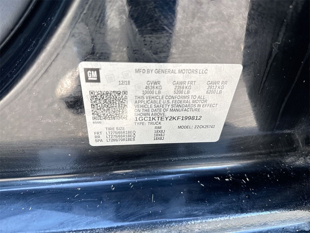 2019 Chevrolet Silverado 2500HD LTZ