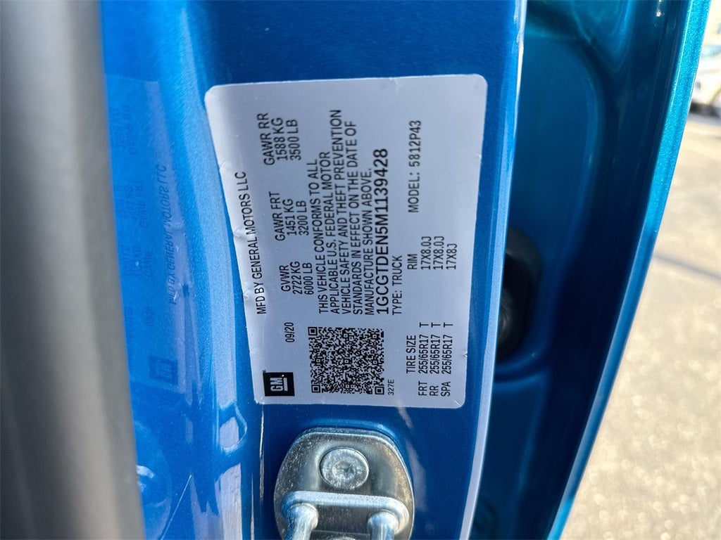 2021 Chevrolet Colorado Z71