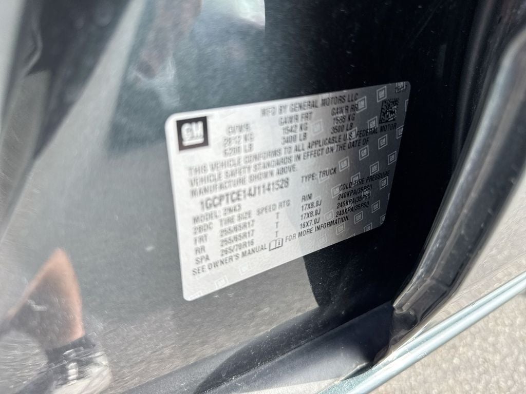 2018 Chevrolet Colorado LT