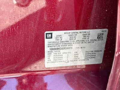 2016 Chevrolet Tahoe LT