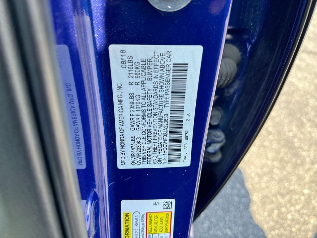 2018 Honda Accord Sport