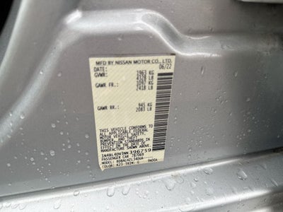 2022 Nissan Altima 2.5 SV