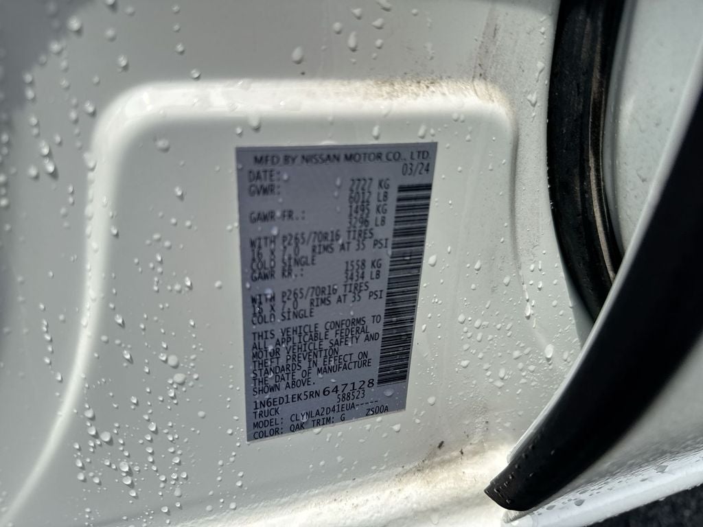 2024 Nissan Frontier S
