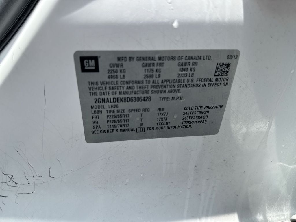 2013 Chevrolet Equinox LT