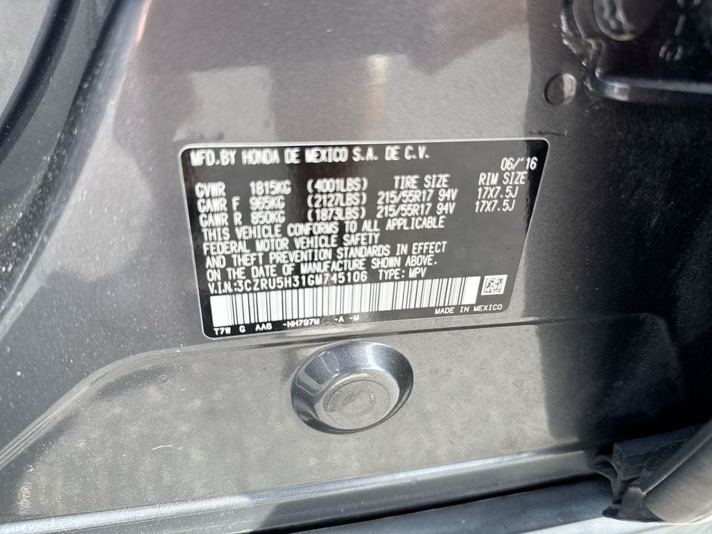 2016 Honda HR-V LX