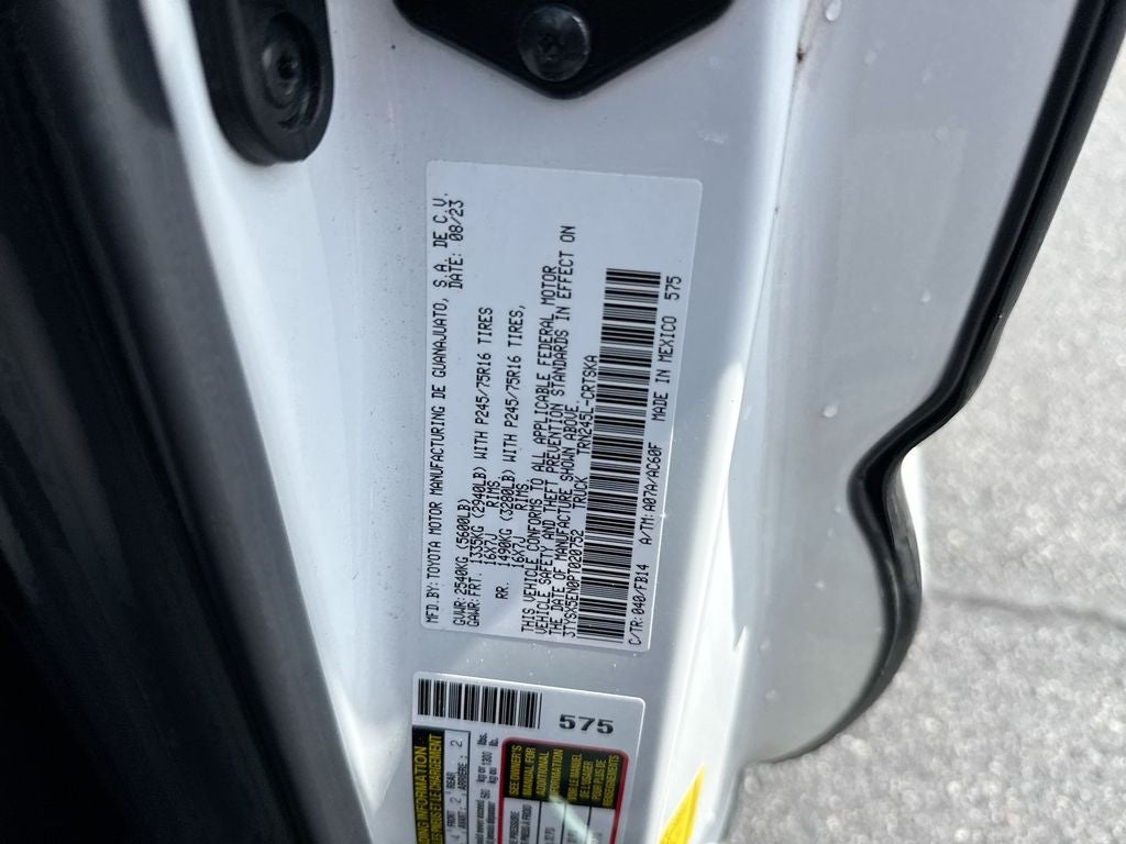 2023 Toyota Tacoma SR