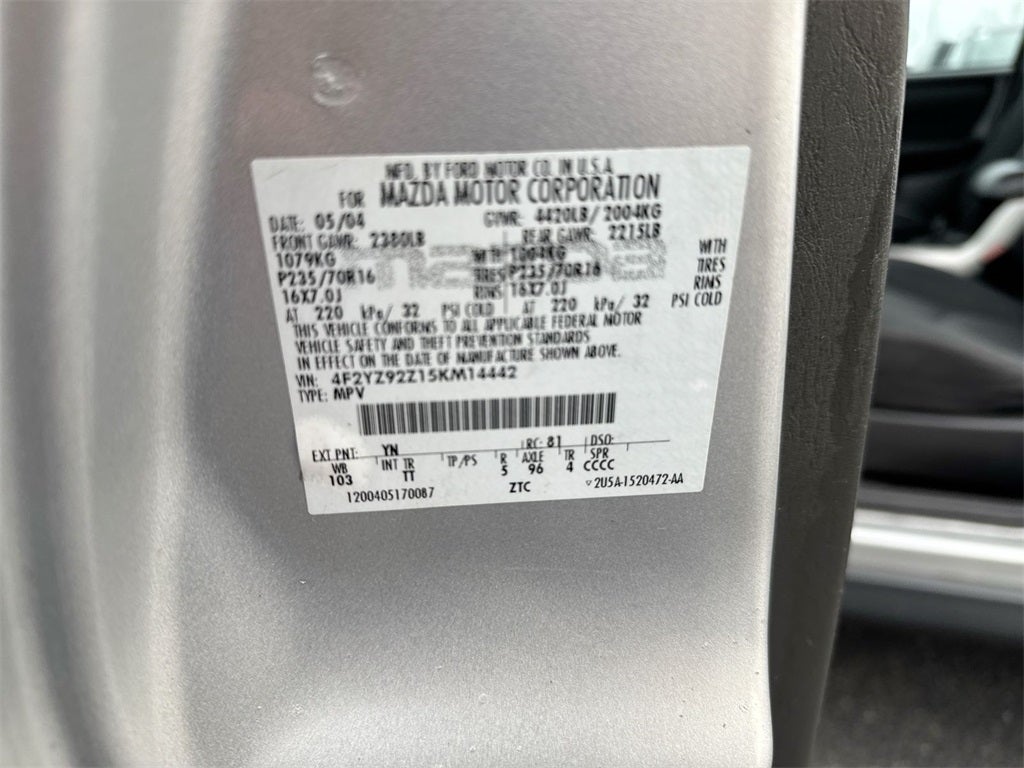 2005 Mazda Mazda Tribute i