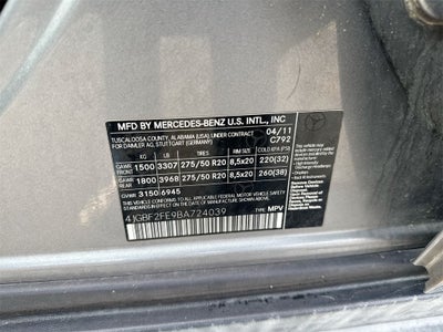 2011 Mercedes-Benz GL-Class GL 350