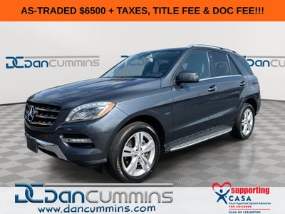 2012 Mercedes-Benz M-Class ML 350