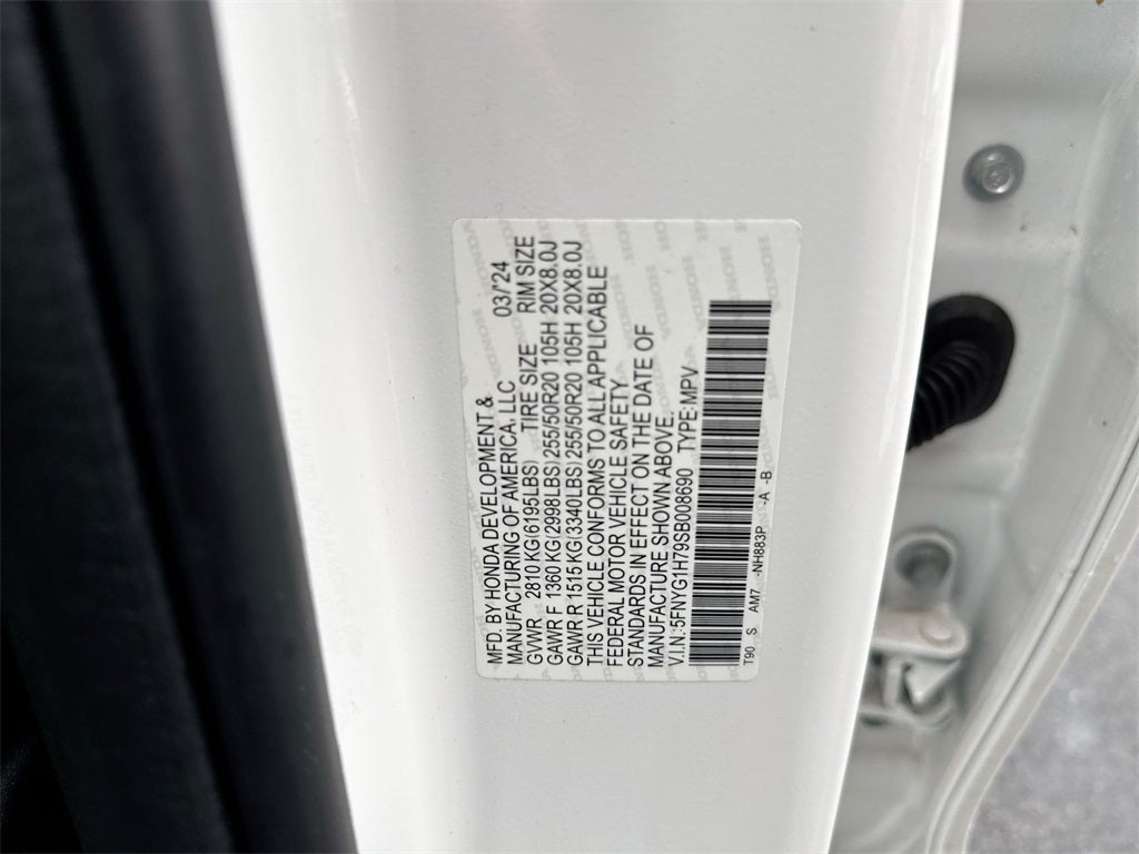 2025 Honda Pilot Touring