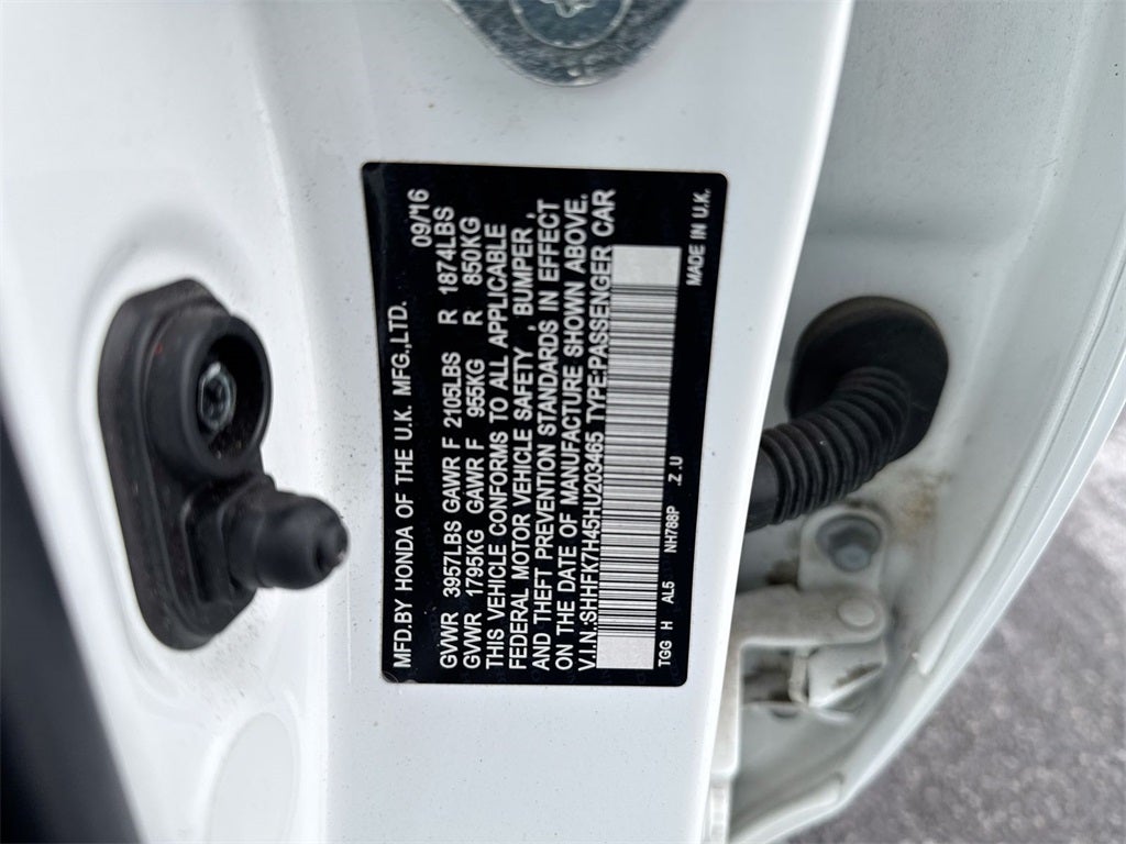 2017 Honda Civic Sport