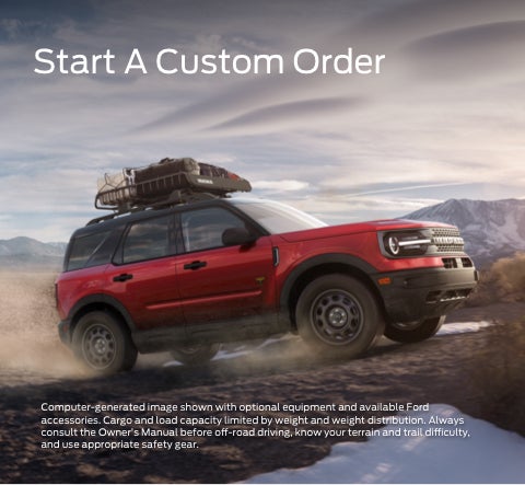 Start a custom order | Dan Cummins Ford Lincoln in Nicholasville KY